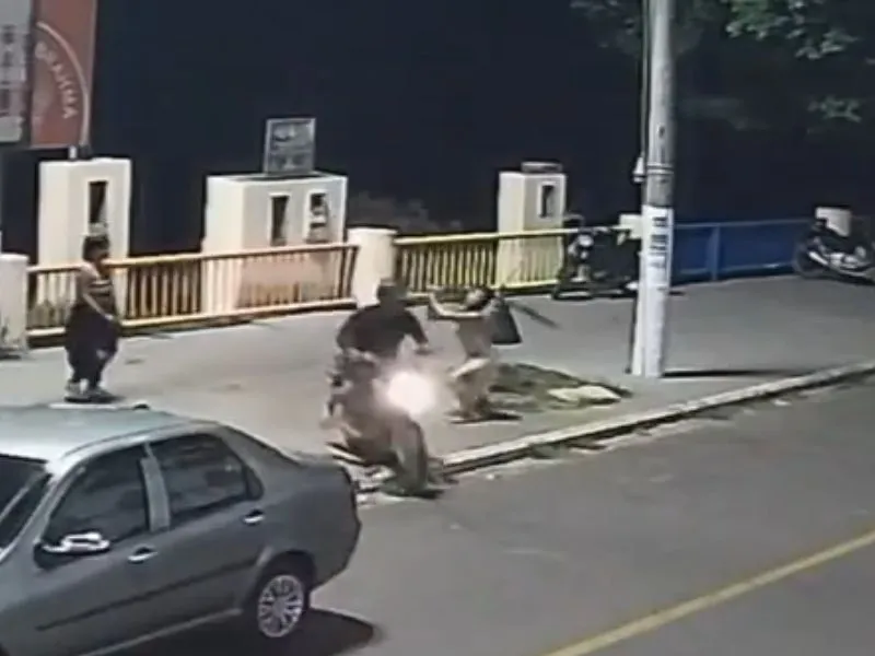 Reação inesperada em tentativa de assalto