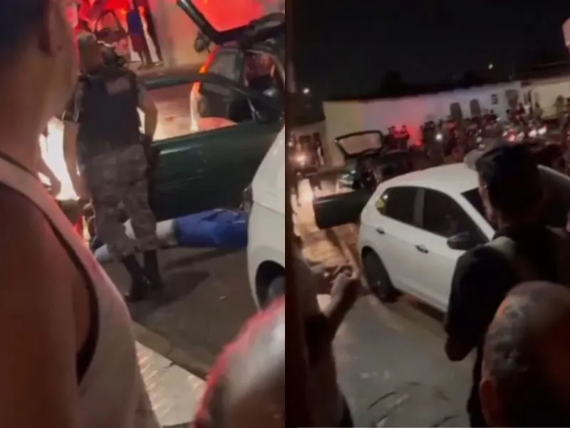 Perseguição termina em colisão e prisão de suspeitos em Manaus